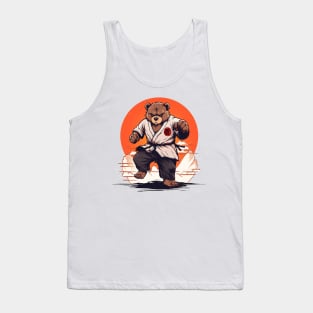 karate bear Tank Top